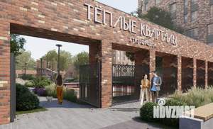 2-к квартира, строящийся дом, 60м2, 3/25 этаж