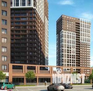 1-к квартира, строящийся дом, 32м2, 9/25 этаж