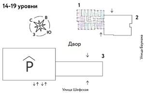 Студия квартира, вторичка, 22м2, 19/24 этаж
