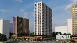 2-к квартира, строящийся дом, 44м2, 9/16 этаж