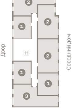 1-к квартира, вторичка, 35м2, 3/9 этаж