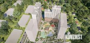 3-к квартира, строящийся дом, 65м2, 6/25 этаж