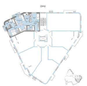 3-к квартира, вторичка, 69м2, 6/8 этаж