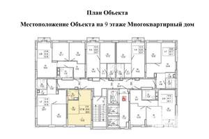 Студия квартира, вторичка, 27м2, 9/20 этаж