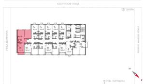 2-к квартира, вторичка, 55м2, 17/24 этаж