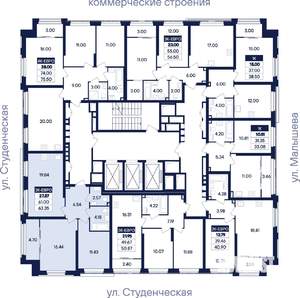 2-к квартира, вторичка, 63м2, 14/31 этаж