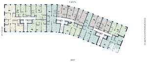 4-к квартира, вторичка, 169м2, 7/16 этаж