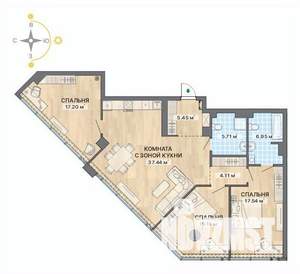 4-к квартира, вторичка, 110м2, 7/28 этаж