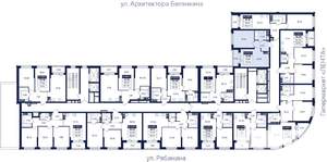 1-к квартира, вторичка, 39м2, 15/26 этаж