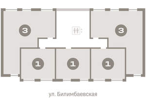 1-к квартира, вторичка, 38м2, 3/25 этаж