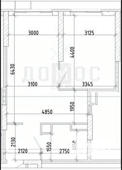 2-к квартира, вторичка, 47м2, 8/33 этаж