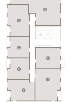 1-к квартира, вторичка, 53м2, 11/16 этаж