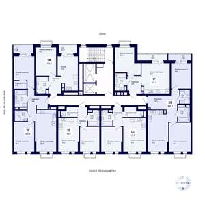 1-к квартира, вторичка, 39м2, 7/18 этаж