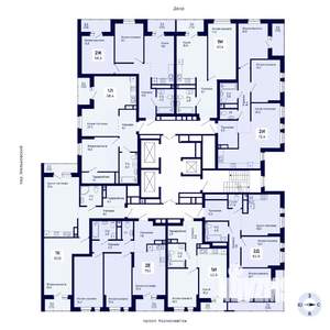 1-к квартира, вторичка, 58м2, 12/18 этаж