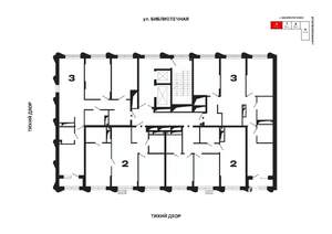 2-к квартира, вторичка, 60м2, 12/25 этаж