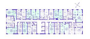 Студия квартира, строящийся дом, 27м2, 13/28 этаж