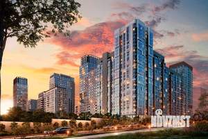 1-к квартира, строящийся дом, 55м2, 20/28 этаж