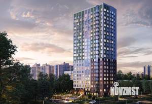 2-к квартира, строящийся дом, 66м2, 9/23 этаж