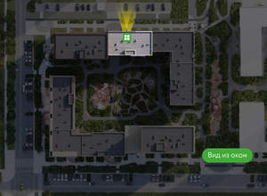 1-к квартира, вторичка, 44м2, 5/17 этаж