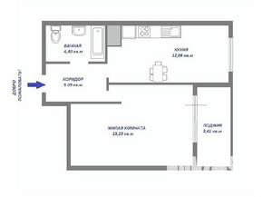 1-к квартира, вторичка, 36м2, 13/27 этаж