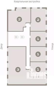 2-к квартира, вторичка, 87м2, 3/16 этаж