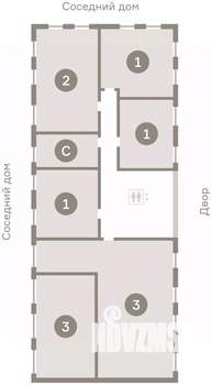 3-к квартира, вторичка, 114м2, 2/9 этаж