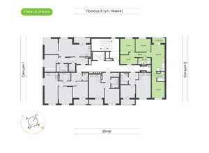 3-к квартира, вторичка, 76м2, 4/17 этаж