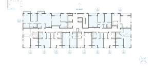 2-к квартира, вторичка, 52м2, 17/32 этаж