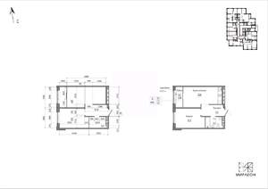 1-к квартира, вторичка, 44м2, 15/26 этаж
