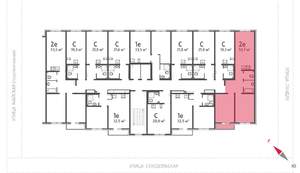 2-к квартира, вторичка, 54м2, 4/8 этаж
