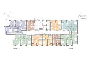 2-к квартира, строящийся дом, 65м2, 9/25 этаж