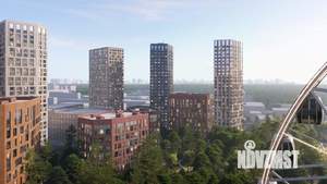 1-к квартира, строящийся дом, 38м2, 5/30 этаж