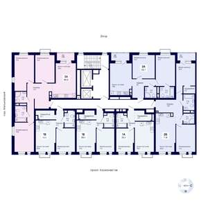 2-к квартира, вторичка, 72м2, 4/18 этаж