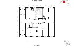 2-к квартира, вторичка, 96м2, 1/25 этаж