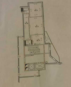 2-к квартира, вторичка, 67м2, 12/16 этаж