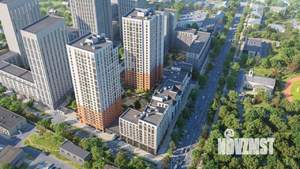 1-к квартира, строящийся дом, 44м2, 5/9 этаж