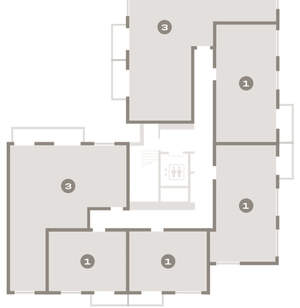 1-к квартира, вторичка, 51м2, 9/16 этаж
