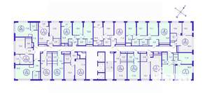2-к квартира, строящийся дом, 60м2, 5/28 этаж