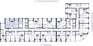 2-к квартира, вторичка, 50м2, 3/26 этаж