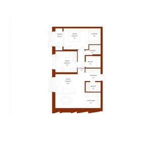 3-к квартира, вторичка, 82м2, 24/29 этаж