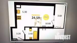 Студия квартира, вторичка, 26м2, 1/12 этаж