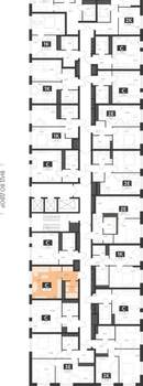 Студия квартира, вторичка, 26м2, 25/25 этаж