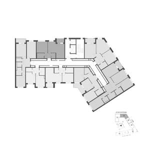 1-к квартира, вторичка, 50м2, 3/15 этаж