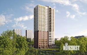 2-к квартира, строящийся дом, 60м2, 14/23 этаж