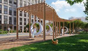 3-к квартира, строящийся дом, 62м2, 5/22 этаж