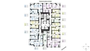 2-к квартира, вторичка, 63м2, 10/29 этаж