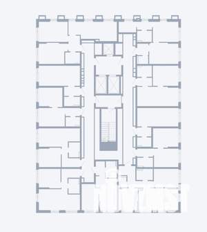 3-к квартира, строящийся дом, 57м2, 19/25 этаж