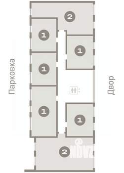 2-к квартира, вторичка, 64м2, 8/9 этаж