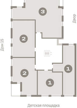3-к квартира, вторичка, 114м2, 7/16 этаж