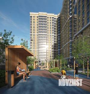 1-к квартира, строящийся дом, 23м2, 1/19 этаж